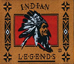 Nažehľovacie etikety veľké - indian legends
